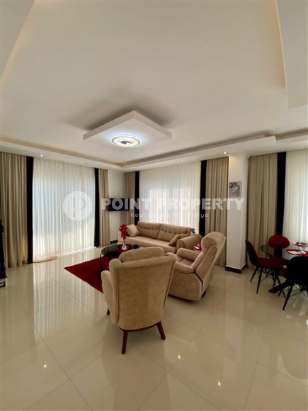 Duplex furnished apartment with two bedrooms, in the area of Alanya - Kestel-id-5409-photo-5