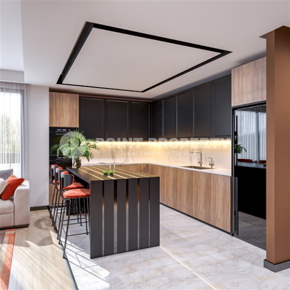 Проект на стадии строительства с квартирами 1+1 и 2+1 от 65 м2 в районе Томюк, Мерсин. Отличные цены!-id-1427-фото-14