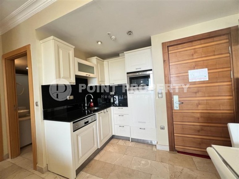 Стильные апартаменты с двумя спальными комнатами в жилом комплексе с инфраструктурой отельного типа, в районе Каргыджак-id-5410-фото-2