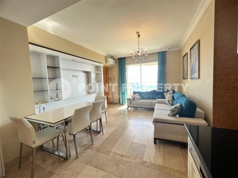 Стильные апартаменты с двумя спальными комнатами в жилом комплексе с инфраструктурой отельного типа, в районе Каргыджак-id-5410-фото-4