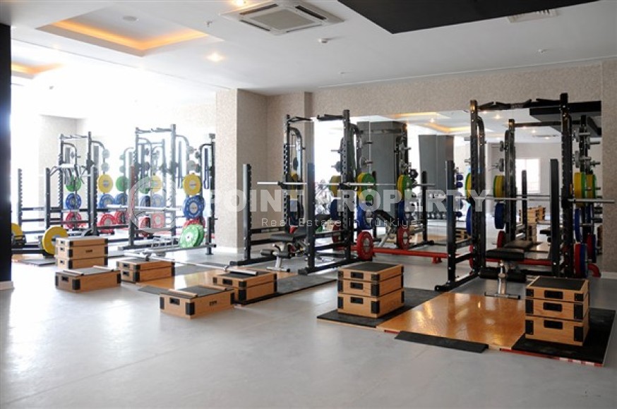 Стильные апартаменты с двумя спальными комнатами в жилом комплексе с инфраструктурой отельного типа, в районе Каргыджак-id-5410-фото-12