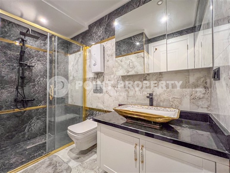 Стильные меблированные апартаменты, планировкой 1+1, рядом с морем в районе Каргыджак-id-5411-фото-5