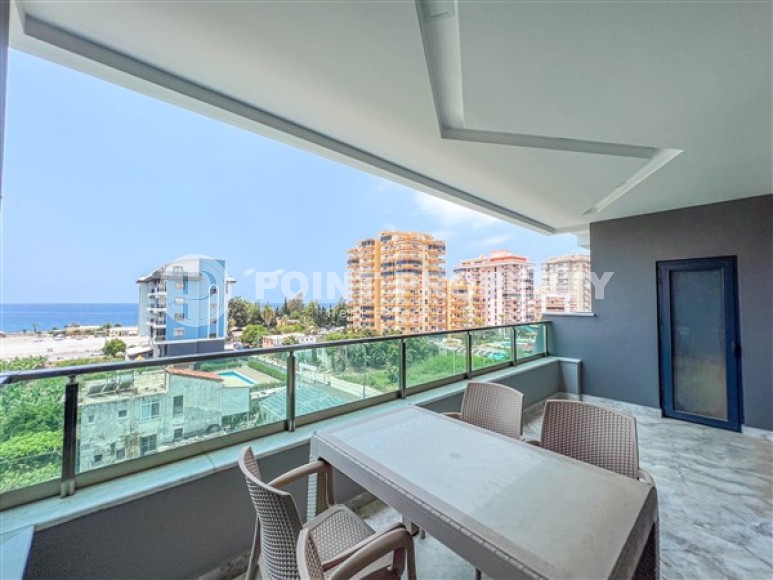 Стильные меблированные апартаменты, планировкой 1+1, рядом с морем в районе Каргыджак-id-5411-фото-6