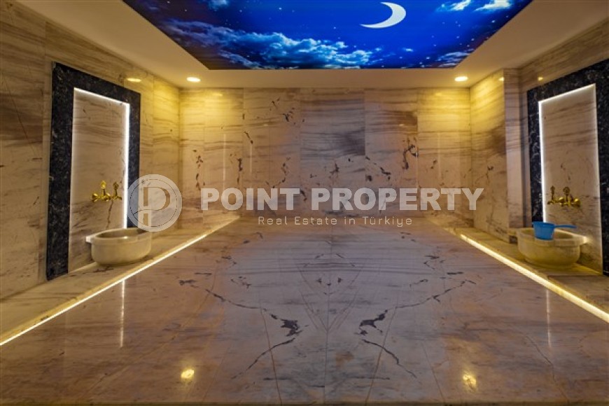 Стильные меблированные апартаменты, планировкой 1+1, рядом с морем в районе Каргыджак-id-5411-фото-9