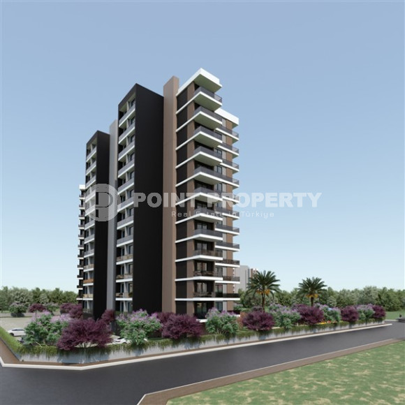 Проект на стадии строительства с квартирами 1+1 и 2+1 от 65 м2 в районе Томюк, Мерсин. Отличные цены!-id-1427-фото-18