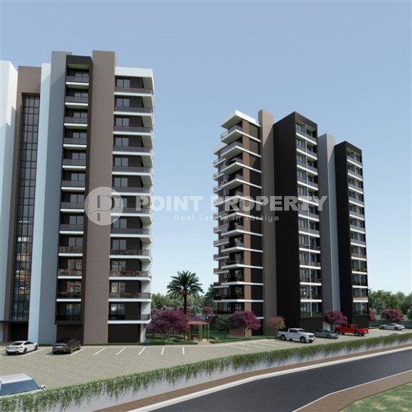 Проект на стадии строительства с квартирами 1+1 и 2+1 от 65 м2 в районе Томюк, Мерсин. Отличные цены!-id-1427-фото-21