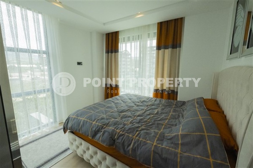 Современные меблированные апартаменты с двумя спальными комнатами, рядом с морем, в районе города Аланья - Каргыджак-id-5415-фото-4