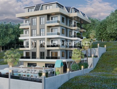 Апартаменты планировкой 1+1, в современном жилом комплексе на завершающем этапе строительства, в районе города Аланья - Кестель-id-5417-фото-1