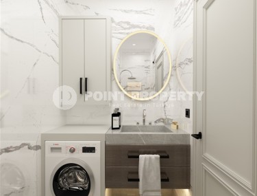 Апартаменты планировкой 1+1, в современном жилом комплексе на завершающем этапе строительства, в районе города Аланья - Кестель-id-5417-фото-5