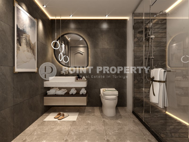 Modern residential complex with 2+1 apartments of 75 m2 in Teje area, Mersin.-id-1428-photo-6