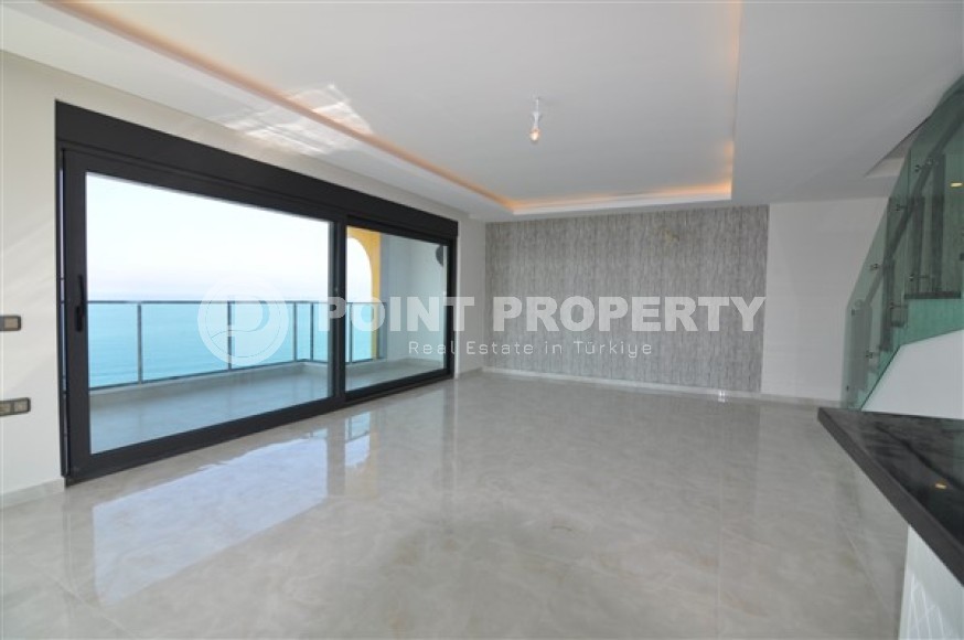 Duplex apartment with four bedrooms and two terraces overlooking the Mediterranean Sea, in the Mahmutlar area-id-5418-photo-6