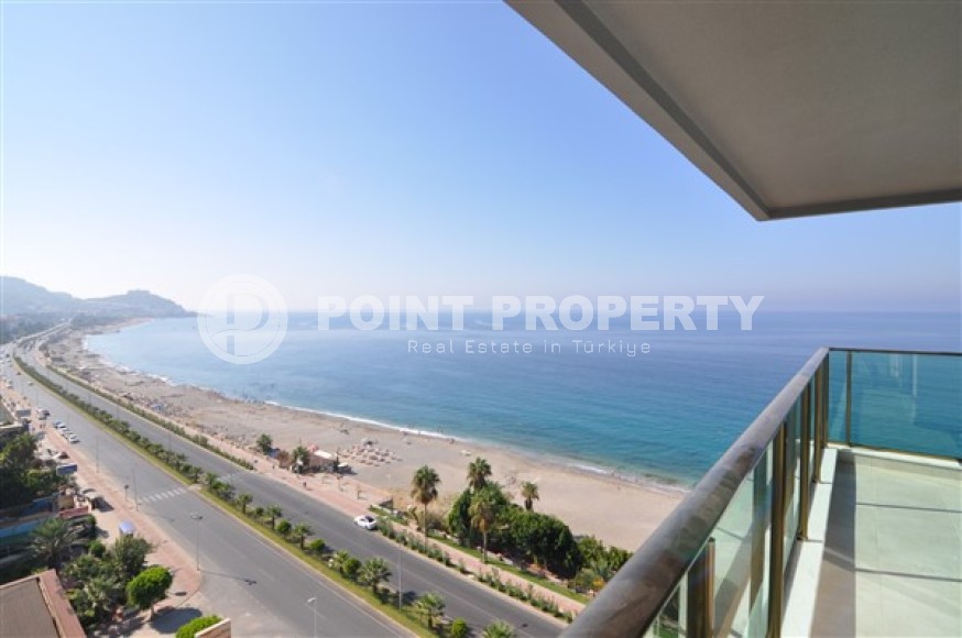 Duplex apartment with four bedrooms and two terraces overlooking the Mediterranean Sea, in the Mahmutlar area-id-5418-photo-15