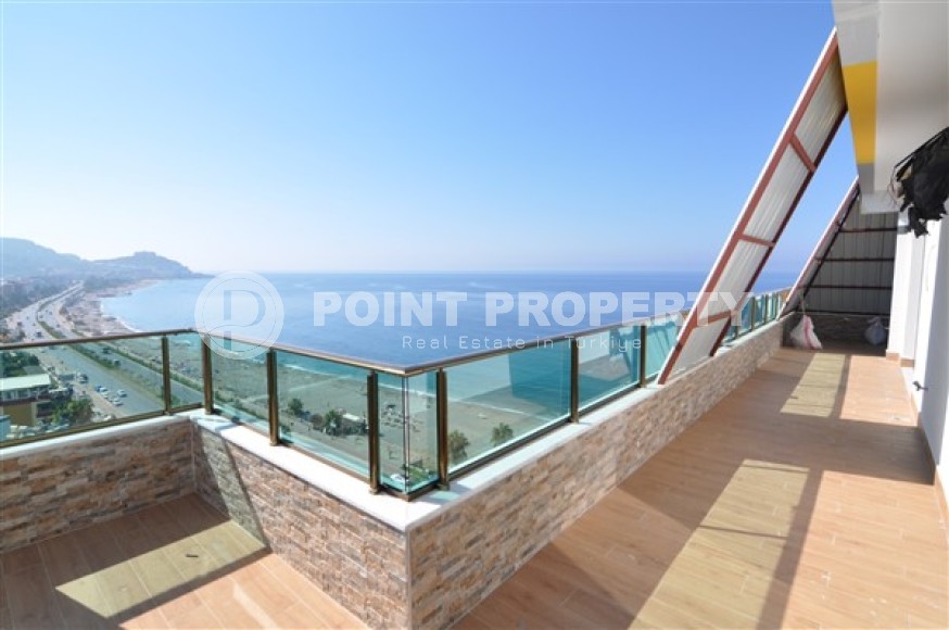 Duplex apartment with four bedrooms and two terraces overlooking the Mediterranean Sea, in the Mahmutlar area-id-5418-photo-21