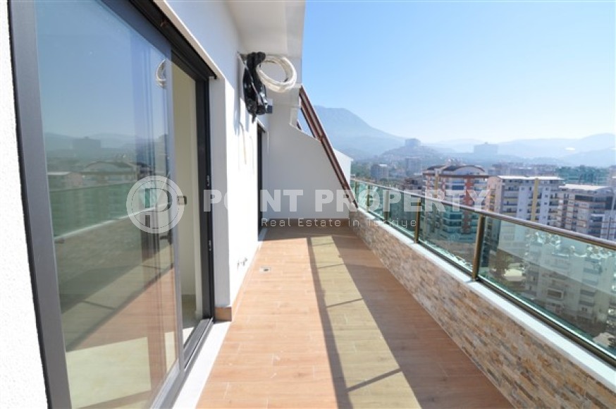 Duplex apartment with four bedrooms and two terraces overlooking the Mediterranean Sea, in the Mahmutlar area-id-5418-photo-22