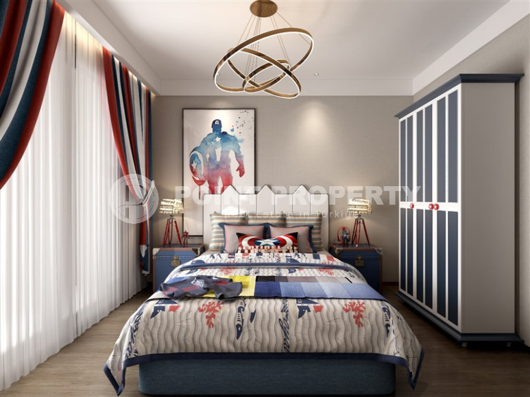 Modern residential complex with 2+1 apartments of 75 m2 in Teje area, Mersin.-id-1428-photo-14