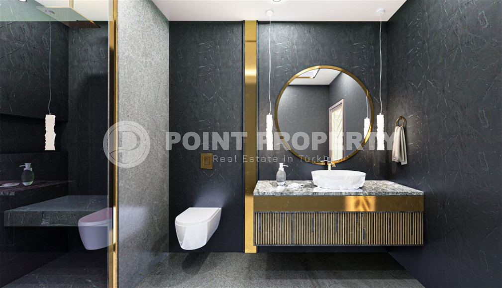 Luxurious villa on a spacious plot of land of 445 sq. m. m. and with an exclusive layout in a cozy area of Kargicak is waiting for its buyer.-id-1056-photo-15