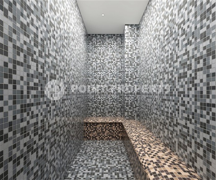 Небольшая квартира 1+1, общей площадью 50 м2, в 800 метрах от моря в престижном районе Аланьи - Кестель-id-5423-фото-10