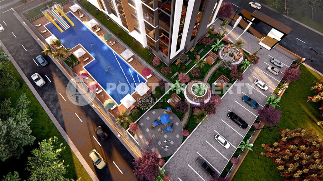 Modern residential complex with 2+1 apartments of 75 m2 in Teje area, Mersin.-id-1428-photo-16