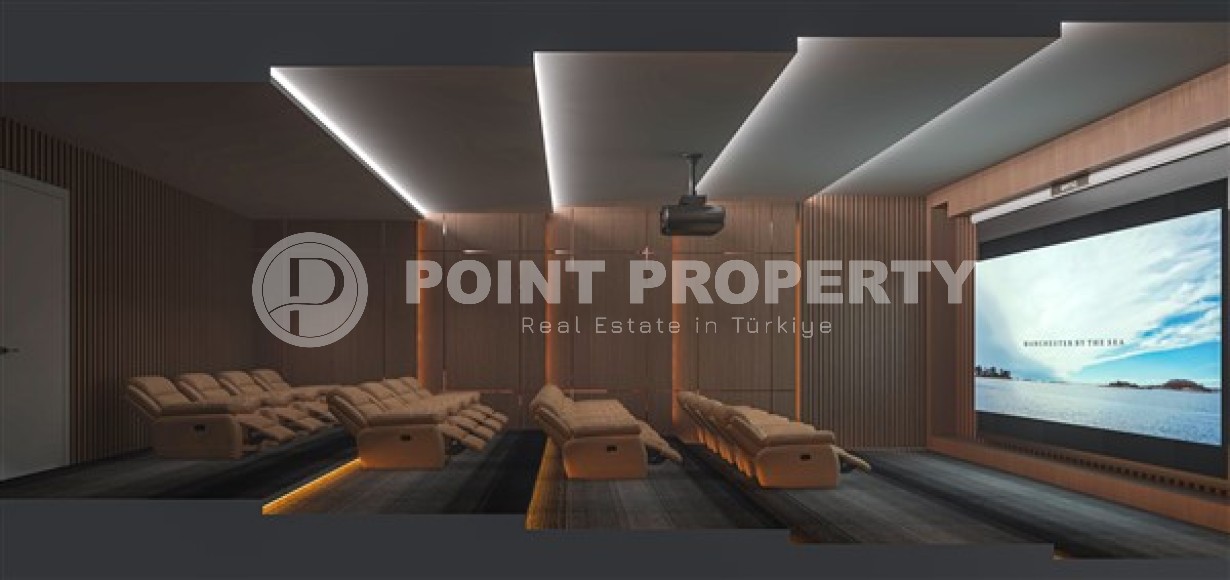 Апартаменты планировками 1+1, 1+1 с террасой, 2+1 в жилом комплексе на начальном этапе строительства, в районе города Анталия - Алтынташ-id-5425-фото-4