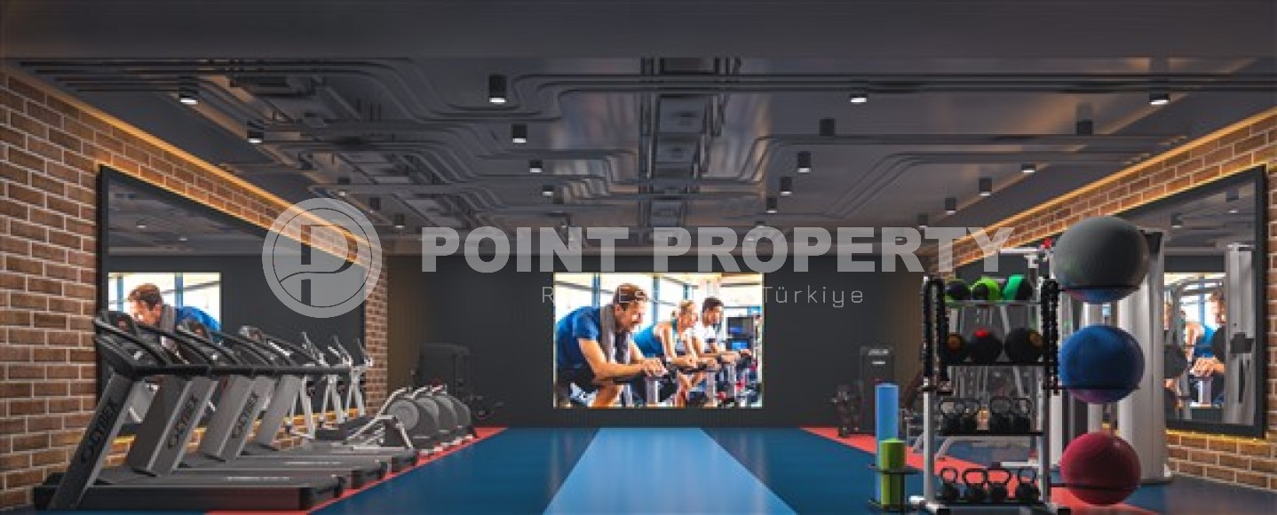 Апартаменты планировками 1+1, 1+1 с террасой, 2+1 в жилом комплексе на начальном этапе строительства, в районе города Анталия - Алтынташ-id-5425-фото-5