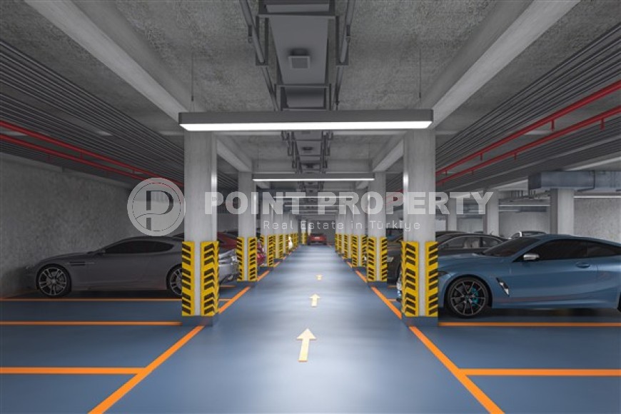 Апартаменты планировками 1+1, 1+1 с террасой, 2+1 в жилом комплексе на начальном этапе строительства, в районе города Анталия - Алтынташ-id-5425-фото-7