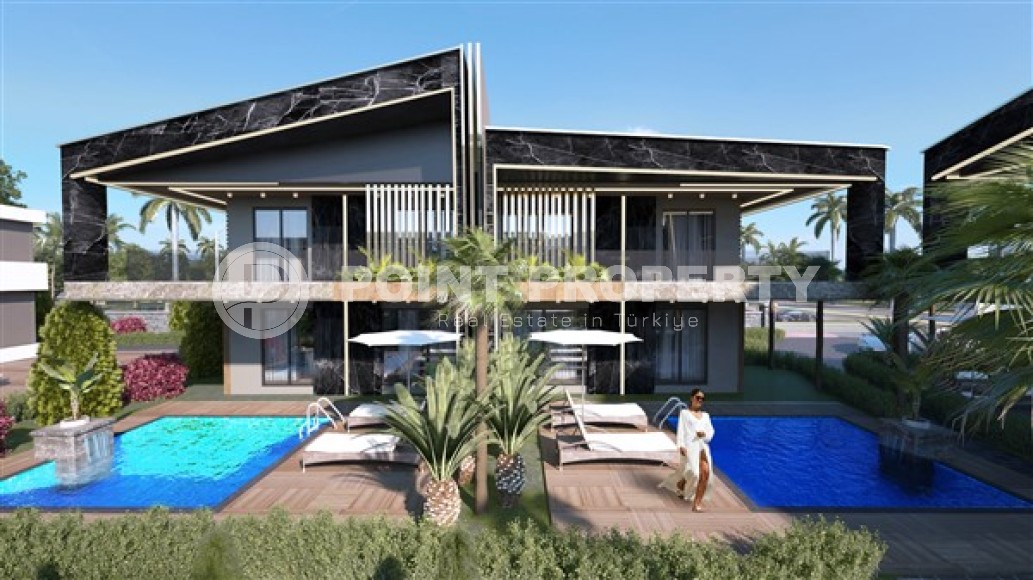 Апартаменты планировками 1+1, 1+1 с террасой, 2+1 в жилом комплексе на начальном этапе строительства, в районе города Анталия - Алтынташ-id-5425-фото-13