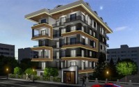 Small apartments with a 1+1 layout, in a modern residential complex at the final stage of construction, in the center of Alanya-id-5428-photo-12
