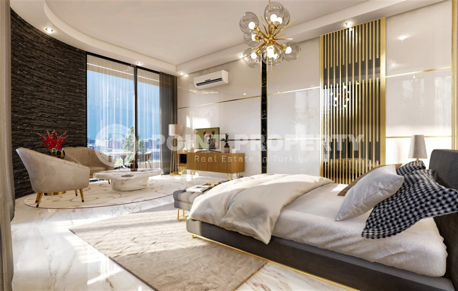 Luxurious villa on a spacious plot of land of 445 sq. m. m. and with an exclusive layout in a cozy area of Kargicak is waiting for its buyer.-id-1056-photo-16