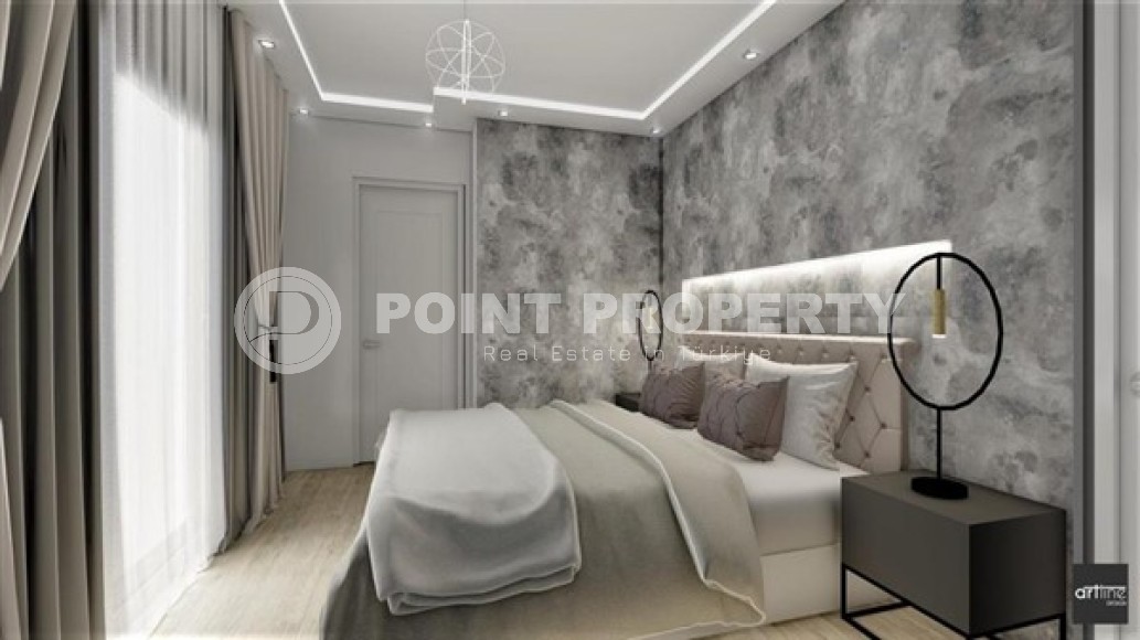 Duplex with 3+1 layout, in a modern residential complex at the final stage of construction, in the center of Alanya-id-5430-photo-4