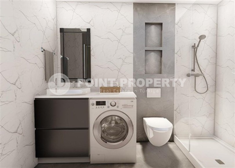 Duplex with 3+1 layout, in a modern residential complex at the final stage of construction, in the center of Alanya-id-5430-photo-6