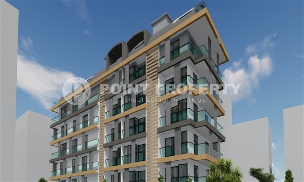 Duplex with 3+1 layout, in a modern residential complex at the final stage of construction, in the center of Alanya-id-5430-photo-9