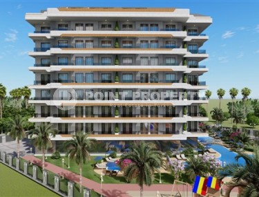 Квартиры с планировками 1+1, 2+1 дуплексы, в строящемся современном жилом комплексе с разнообразной инфраструктурой, в городе Газипаша-id-5431-фото-4