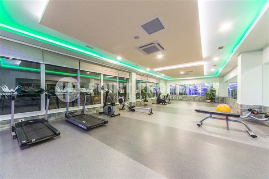 Благоустроенная меблированная квартира 1+1, общей площадью 65 м2, на 1-м этаже в жилом комплексе с богатой внутренней инфраструктурой-id-5445-фото-8