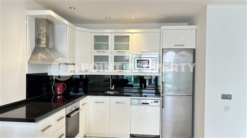 Excellent apartment with views of the Mediterranean Sea, 1+1 layout, in the Kestel area-id-5448-photo-2