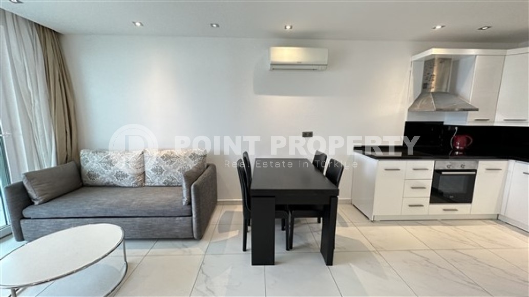 Excellent apartment with views of the Mediterranean Sea, 1+1 layout, in the Kestel area-id-5448-photo-4