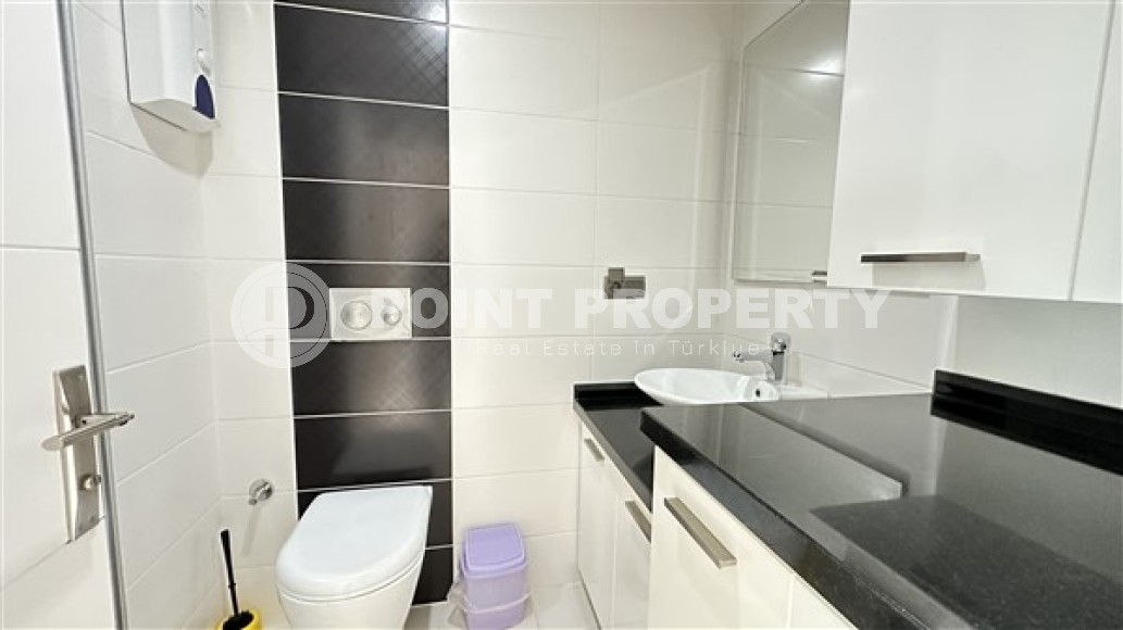 Excellent apartment with views of the Mediterranean Sea, 1+1 layout, in the Kestel area-id-5448-photo-8