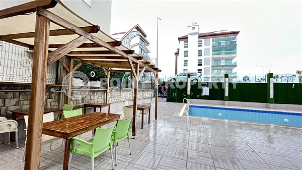 Excellent apartment with views of the Mediterranean Sea, 1+1 layout, in the Kestel area-id-5448-photo-16