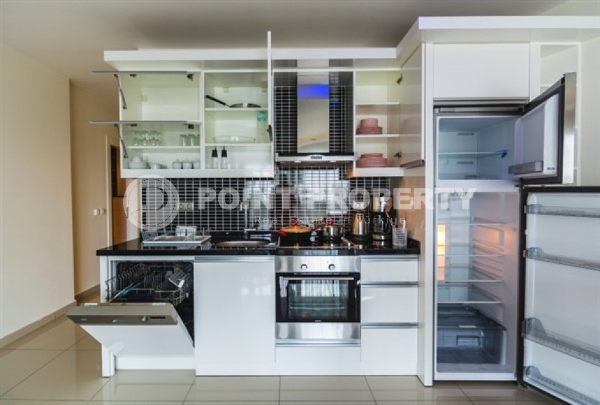 Апартаменты на первой береговой линии, планировкой 1+1, в районе города Аланья - Кестель-id-5449-фото-2