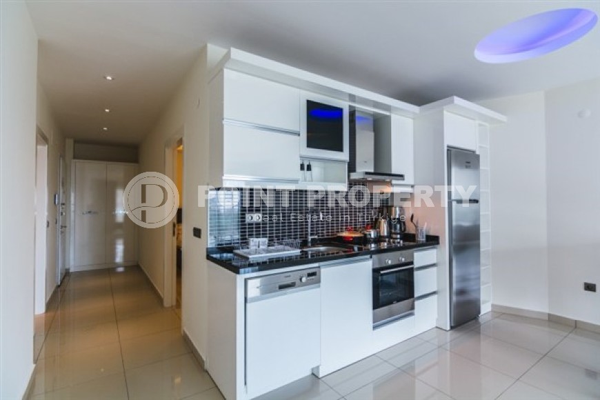 Апартаменты на первой береговой линии, планировкой 1+1, в районе города Аланья - Кестель-id-5449-фото-3