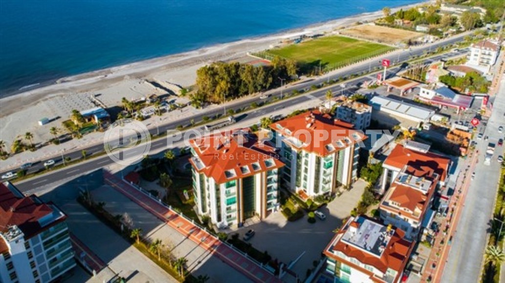 Апартаменты на первой береговой линии, планировкой 1+1, в районе города Аланья - Кестель-id-5449-фото-11