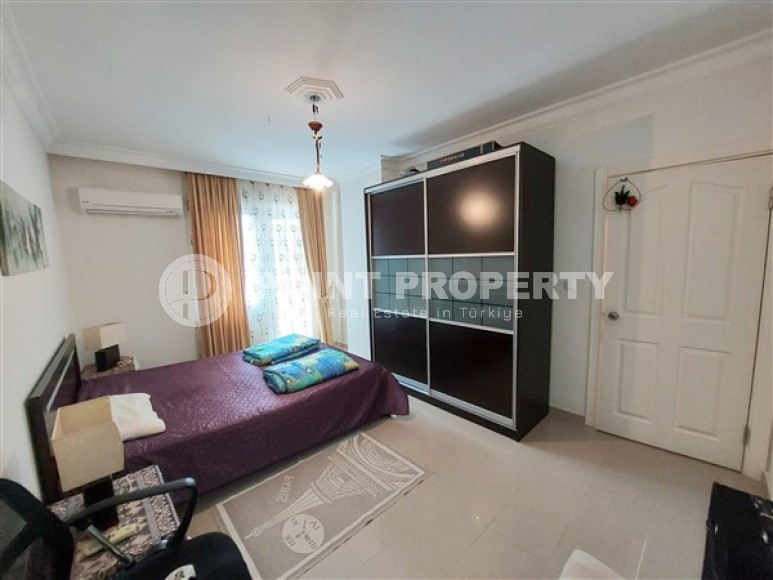 Excellent, bright apartment with two bedrooms and views of the Mediterranean Sea, in the Mahmutlar area-id-5452-photo-3