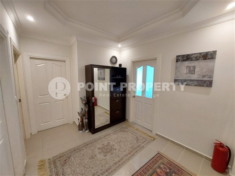 Excellent, bright apartment with two bedrooms and views of the Mediterranean Sea, in the Mahmutlar area-id-5452-photo-7