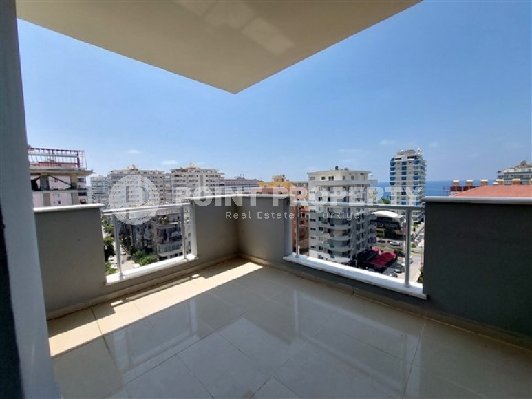 Excellent, bright apartment with two bedrooms and views of the Mediterranean Sea, in the Mahmutlar area-id-5452-photo-8