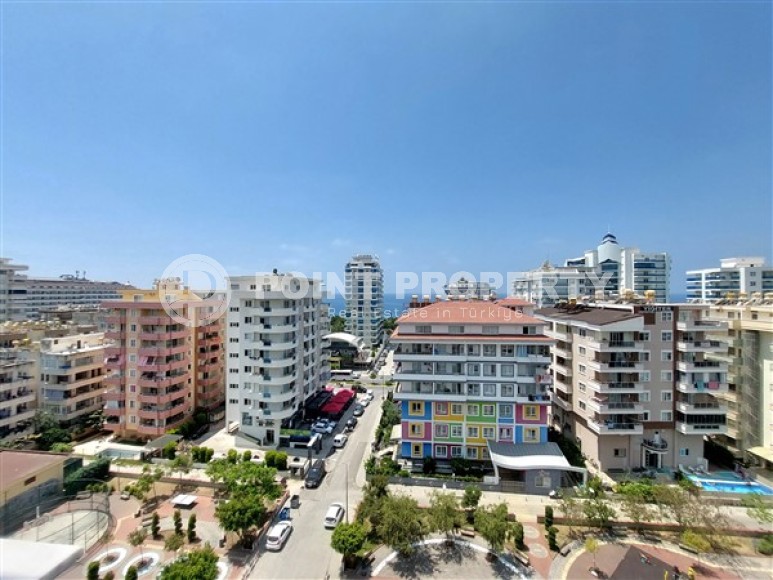 Excellent, bright apartment with two bedrooms and views of the Mediterranean Sea, in the Mahmutlar area-id-5452-photo-12