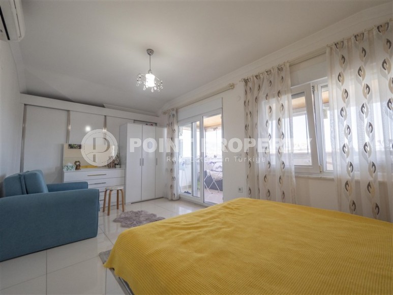 Spacious two-level apartment, 3+1 layout, overlooking the Mediterranean Sea, in the Kestel area-id-5454-photo-11