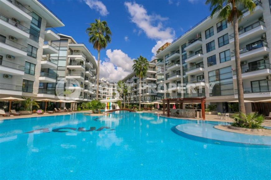 Furnished duplex 3+1 in a complex with hotel infrastructure 600m from the sea in the Kestel area, Alanya-id-1431-photo-1