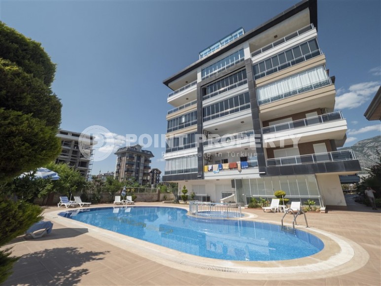 Spacious two-level apartment, 3+1 layout, overlooking the Mediterranean Sea, in the Kestel area-id-5454-photo-34