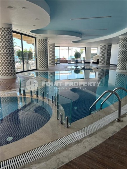 Стильные апартаменты с видом на Средиземное море, планировкой 2+1, в районе города Аланья - Конаклы-id-5455-фото-23