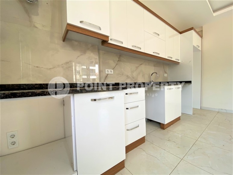 Unfurnished apartment with two bedrooms, in one of the best areas of Alanya - lower Oba-id-5456-photo-2