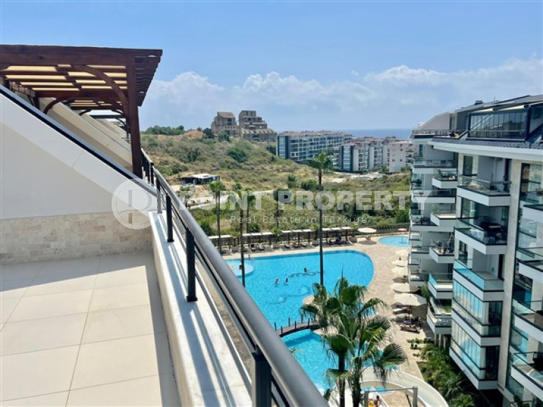 Furnished duplex 3+1 in a complex with hotel infrastructure 600m from the sea in the Kestel area, Alanya-id-1431-photo-6